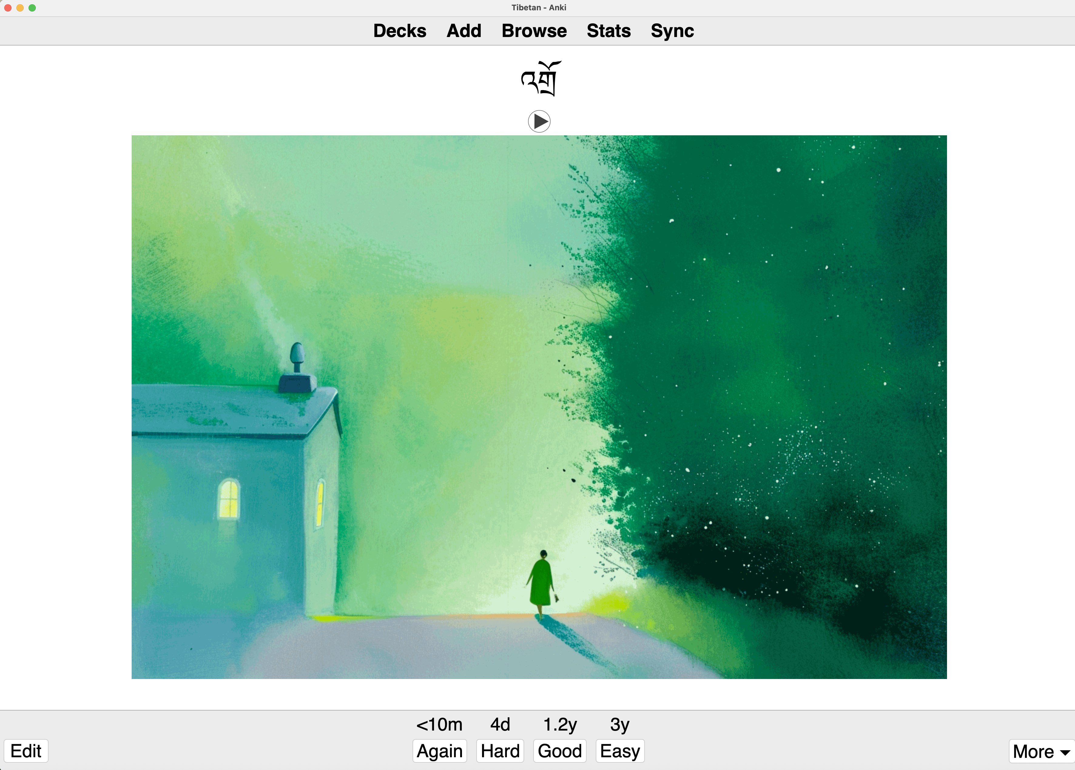 First 1000 Words with Sentences - Tibetan side